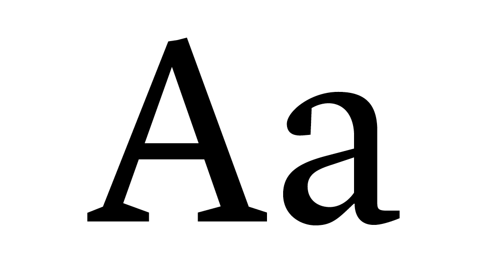 Example of Lyon typeface
