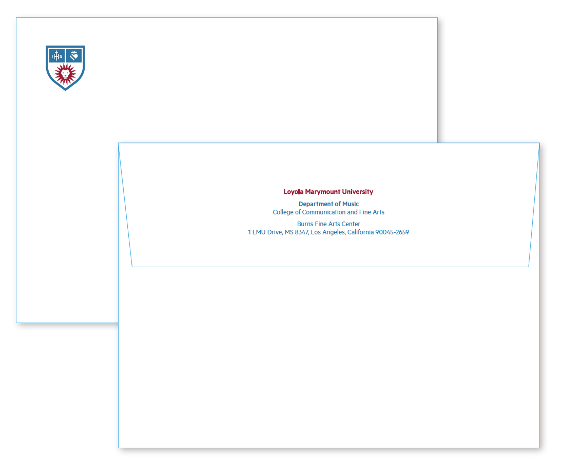 A7 envelope template